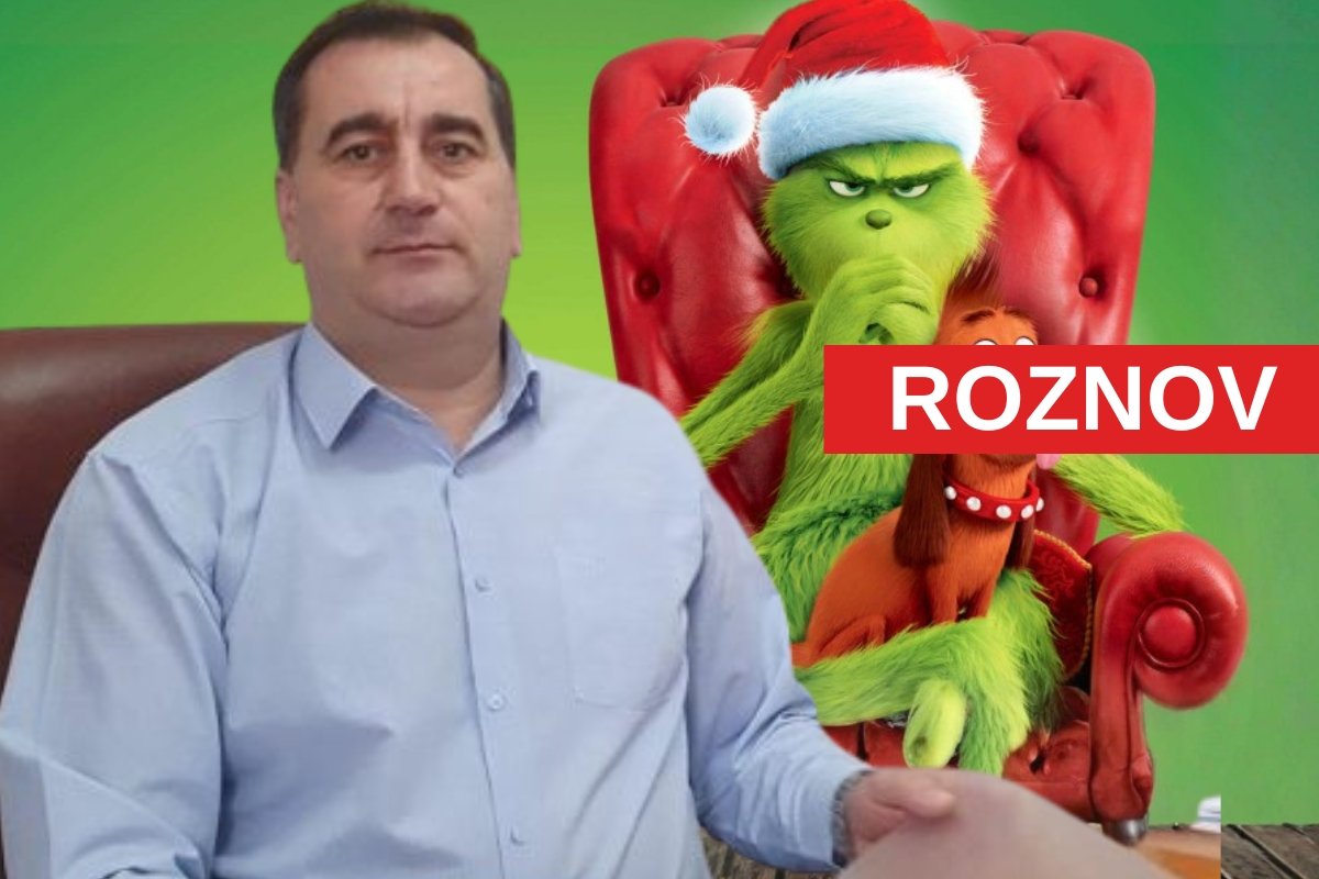 Primăria Roznov, în derivă: zero informații despre sărbători, dar pagina arată ca un altar digital