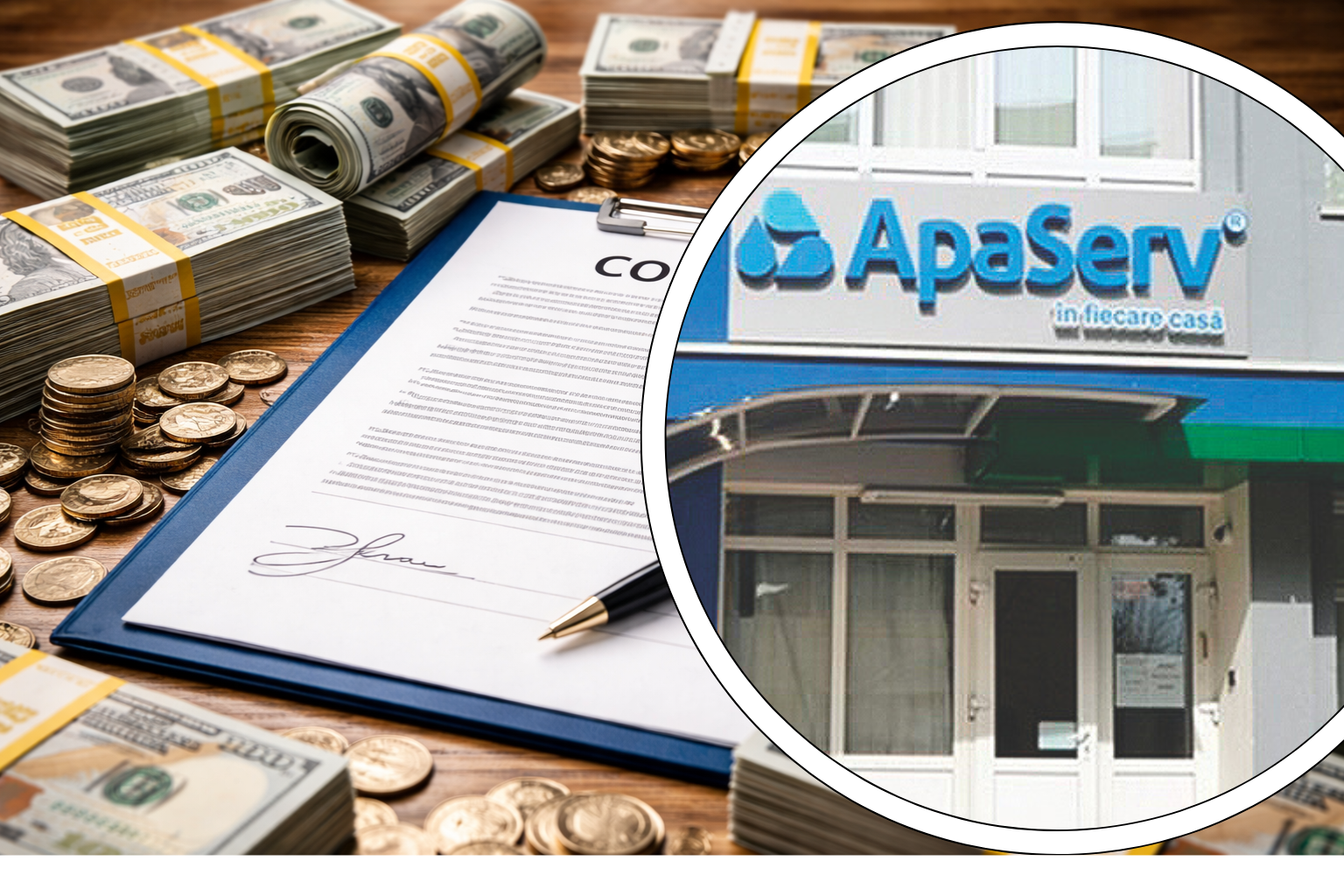 ApaServ a semnat contractul de finanțare: Lista localităților care vor beneficia de investiții majore în rețelele de apă și canalizare